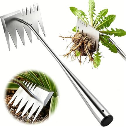 Dual-Head Weed Puller